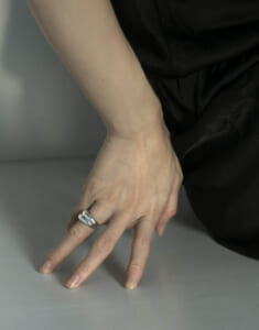 SYMPATHY OF SOUL style シンパシーオブソウルスタイル　Over Ring オーバーリング Silver シルバー