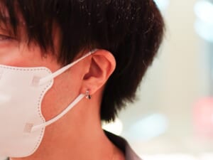 SYMPATHY OF SOUL シンパシーオブソウル　Valley Hoop Pierce　バレーフープピアス　Silver シルバー