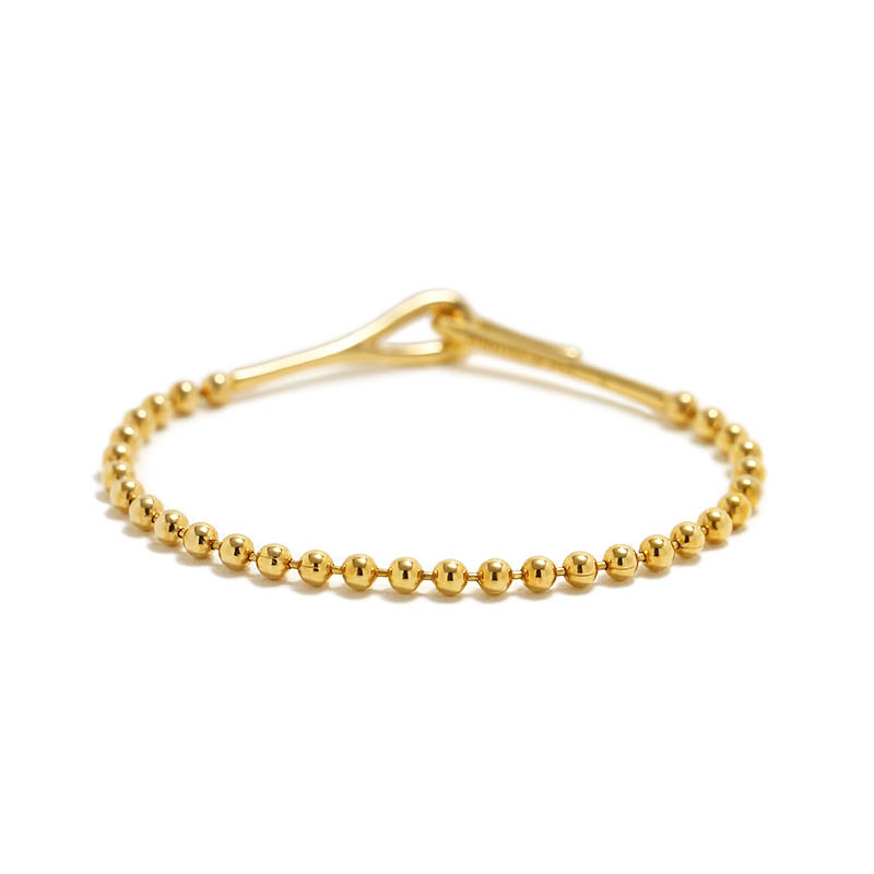Ball Chain Bracelet - Gold Plated（ボールチェーンブレスレット - ゴールドコーティング）　SYMPATHY OF SOUL Style（シンパシーオブソウルスタイル）