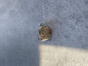 SYMPATHY OF SOUL -style- シンパシーオブソウル -スタイル- Mini Classic Coin Ring ミニクラシックコインリング Silver シルバー K10YG 10金