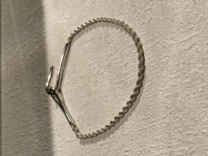 Twist Chain Bracelet - Silver（ツイストチェーンブレスレット - シルバー）　SYMPATHY OF SOUL Style（シンパシーオブソウルスタイル）