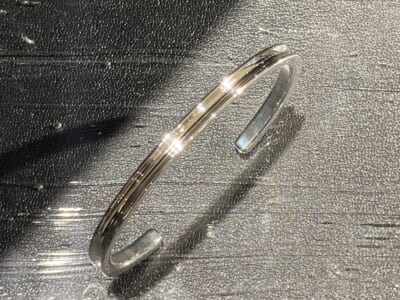 SYMPATHY OF SOUL シンパシーオブソウル Direct Blaze Bangle ダイレクトブレイズバングル Silver シルバー2024SS