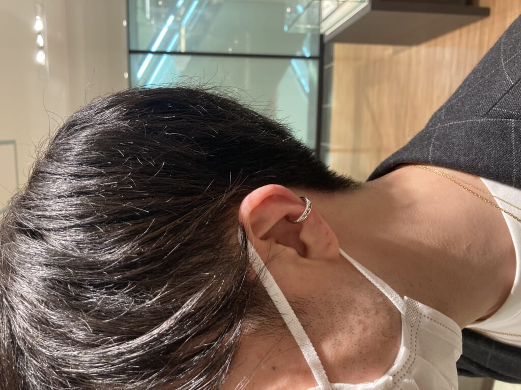 TOMWOOD　トムウッド　Ear Cuff Slim　イヤーカフスリム　Silver　シルバー