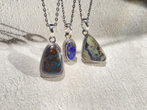 Suman Dhakhwa　スーマンダックワ 【一点物】Opal Stone Necklace　オパールストーンネックレス