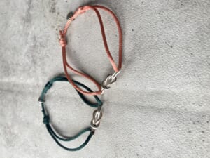 Suman Dhakhwa スーマンダックワ Eternal Knot Cord Bracelet MOKUME×Silver エターナルノットコードブレスレット / モクメ×シルバー