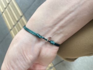 Suman Dhakhwa スーマンダックワ Eternal Knot Cord Bracelet MOKUME×Silver エターナルノットコードブレスレット / モクメ×シルバー