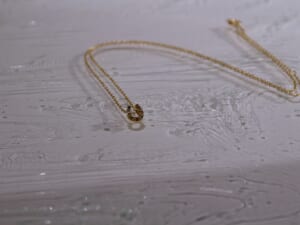 SYMPATHY OF SOUL　シンパシーオブソウル　LG Diamond Horseshoe Necklace　エルジーダイアモンドホースシューネックレス　K18YG　18金