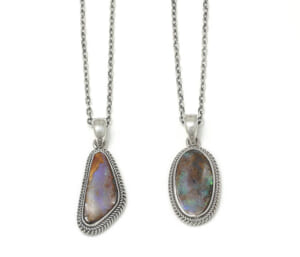 Suman Dhakhwa　スーマンダックワ 【一点物】Large Opal Stone Necklace　ラージオパールストーンネックレス
