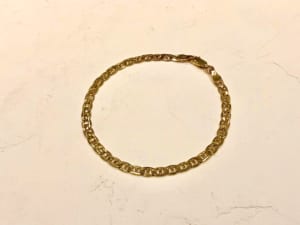 Gold jewelry from new York マリーナチェーンブレスレット1
