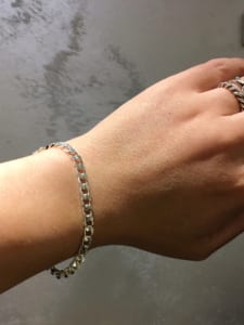 Silver 925 chain bracelet 2