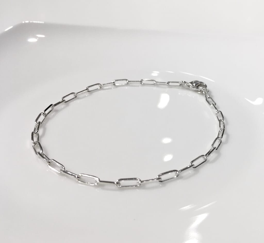 Silver Chain bracelet1