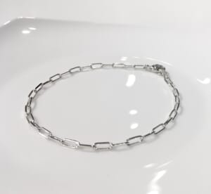 Silver Chain bracelet1