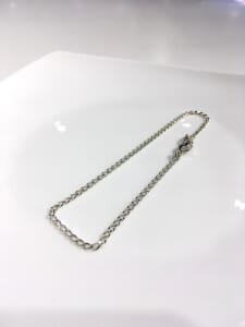 Silver chain bracelet 2