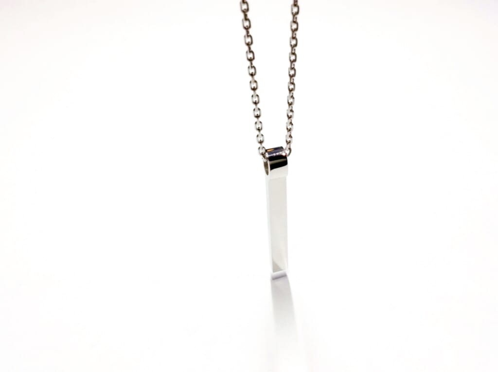 Rod Necklace Silver