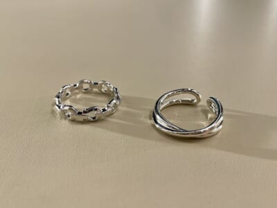 SYMPATHY OF SOUL　Tiny Infinity RingとHorseshoe Link Ring