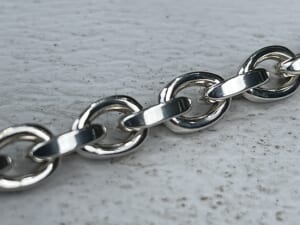 Thick Horseshoe Toggle Bracelet - Surface　UP