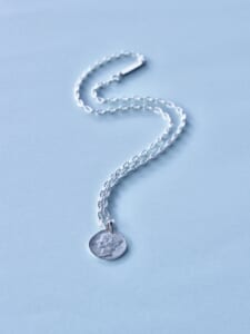 Style Liberty Head Pendant Silver +Style Chain Anchor